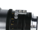 SIRUI 1.5x T1.9 IronStar Series Anamorphic Full Frame Cine Lens detail with metal support bracket