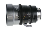 SIRUI 1.5x T1.9 IronStar Series Anamorphic Full Frame Cine Lens with focus markings and T1.9 aperture.