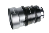 SIRUI 1.5x T1.9 IronStar Series Anamorphic Full Frame Cine Lens showcasing its design and features.