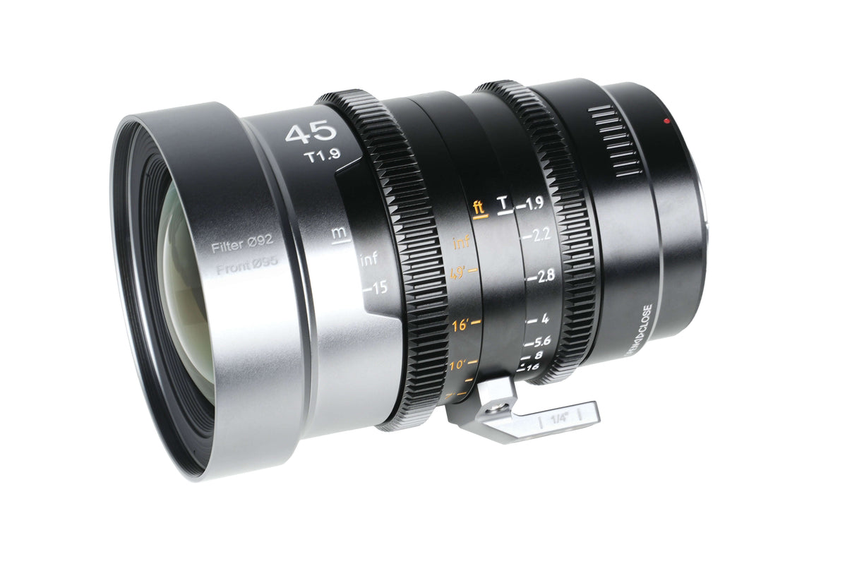 SIRUI 1.5x T1.9 IronStar Series Anamorphic Full Frame Cine Lens with T1.9 aperture and PL/EF mount.
