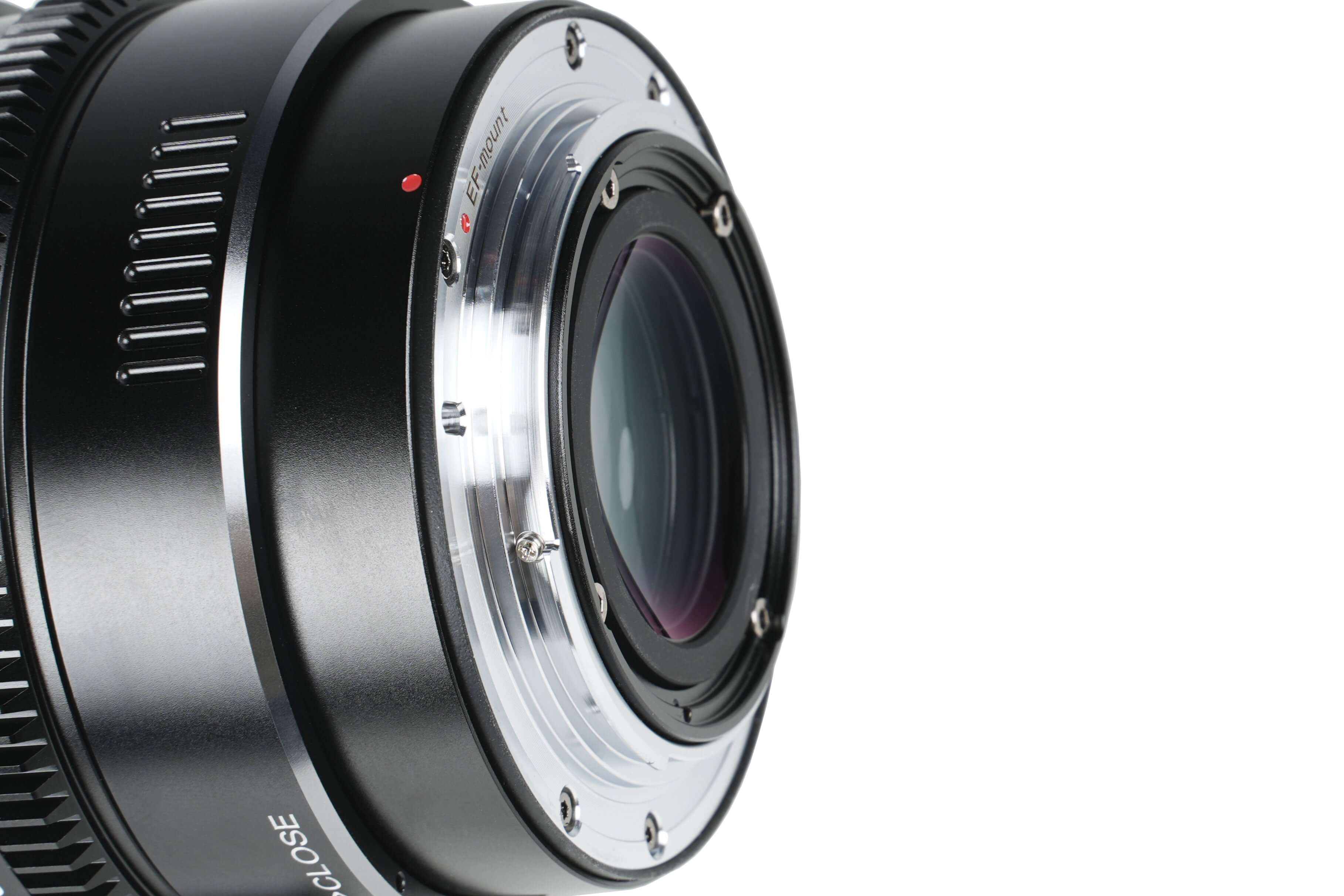 SIRUI 1.5x T1.9 IronStar Series Anamorphic Full Frame Cine Lens with close-up focus and lens detailing.