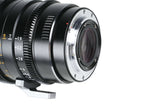 SIRUI 1.5x T1.9 IronStar Series Anamorphic Full Frame Cine Lens close-up view highlighting design and features