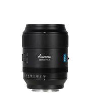SIRUI AURORA Series 35mm F1.4 Full-frame Autofocus Lens, showcasing a sleek design and advanced optics.