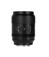 SIRUI AURORA Series 35mm F1.4 Full-frame Autofocus Lens side view showcasing dials and focusing controls.