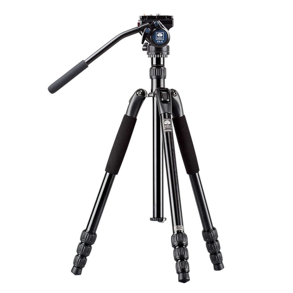 Aubaine : SIRUI T04S Aluminum Tripod with VA-5X Compact Fluid Video Head (Only US) chez SIRUI