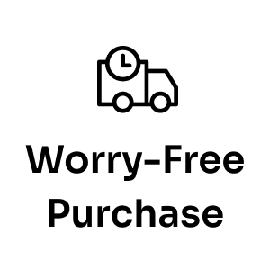 Worry-Free Purchase - Seel service for extra protection on eligible orders.