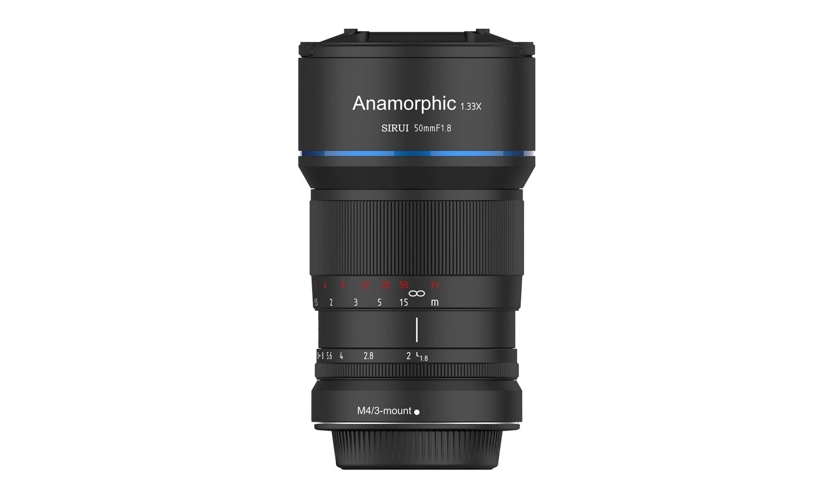 Objectif anamorphique SIRUI 50mm F1.8 1.33x APS-C