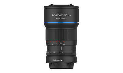 SIRUI 50mm F1.8 1.33x APS-C Anamorphic Lens