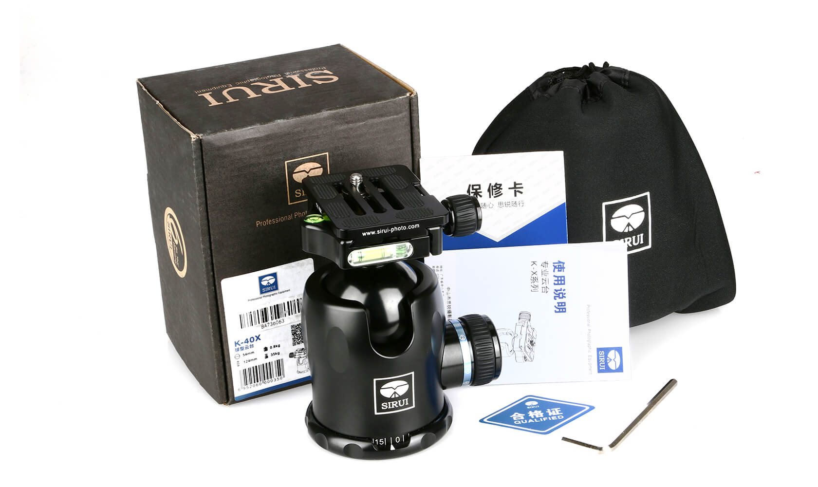 Aluminum Tripod Head (K-40X) – SIRUI®Official Store