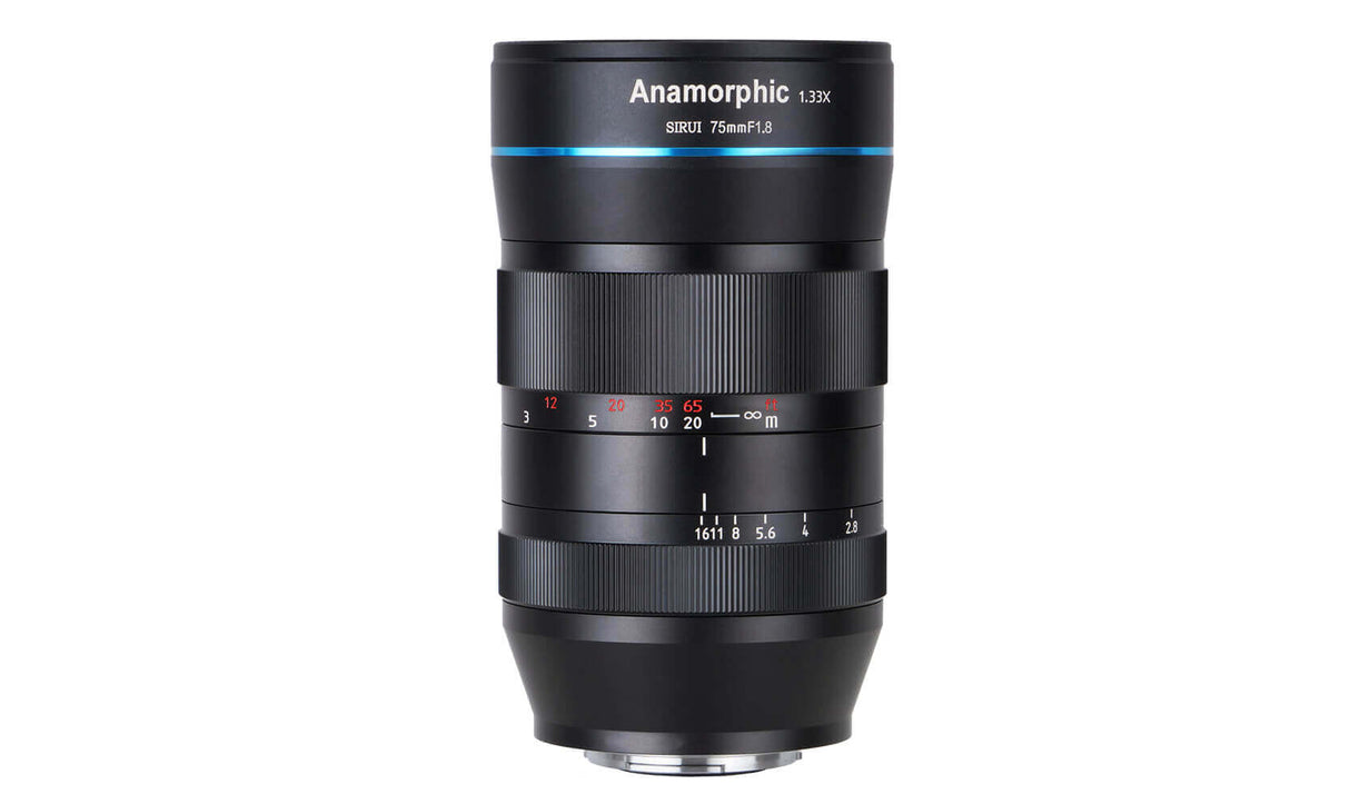 B Ware SIRUI 75mm F1.8 1.33X APS-C Anamorphic Lens