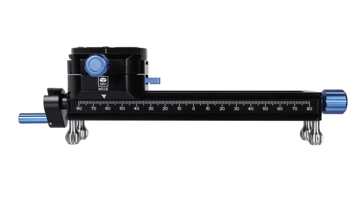 Goshyda Curseur de Rail Macro, Curseur de Rail Macro MFR-150s 150mm en  Alliage D'aluminium Noir Curseur de Rail de Vitesse de Photographie avec  Longue
