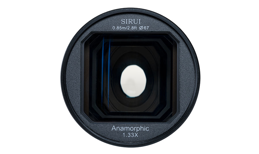 Objectif anamorphique SIRUI 35 mm F1.8 1.33x M4/3