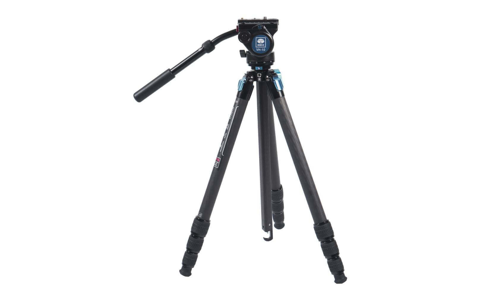 Aubaine : SIRUI ST-224+VH-10 Carbon Fiber Video Tripod Kit chez SIRUI
