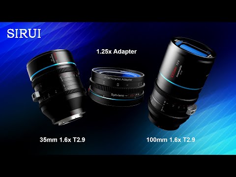 SIRUI 1.25x Anamorphic Adapter – SIRUI®Official Store